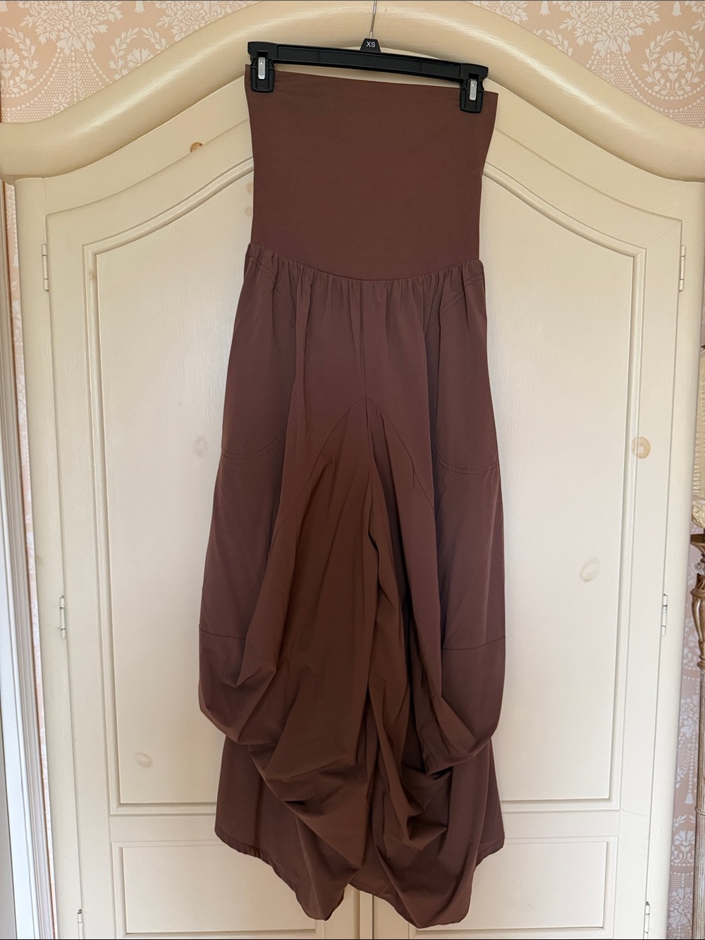Free People Movement Way Back Convertible One-Piece Chocolate Brown XS NWT